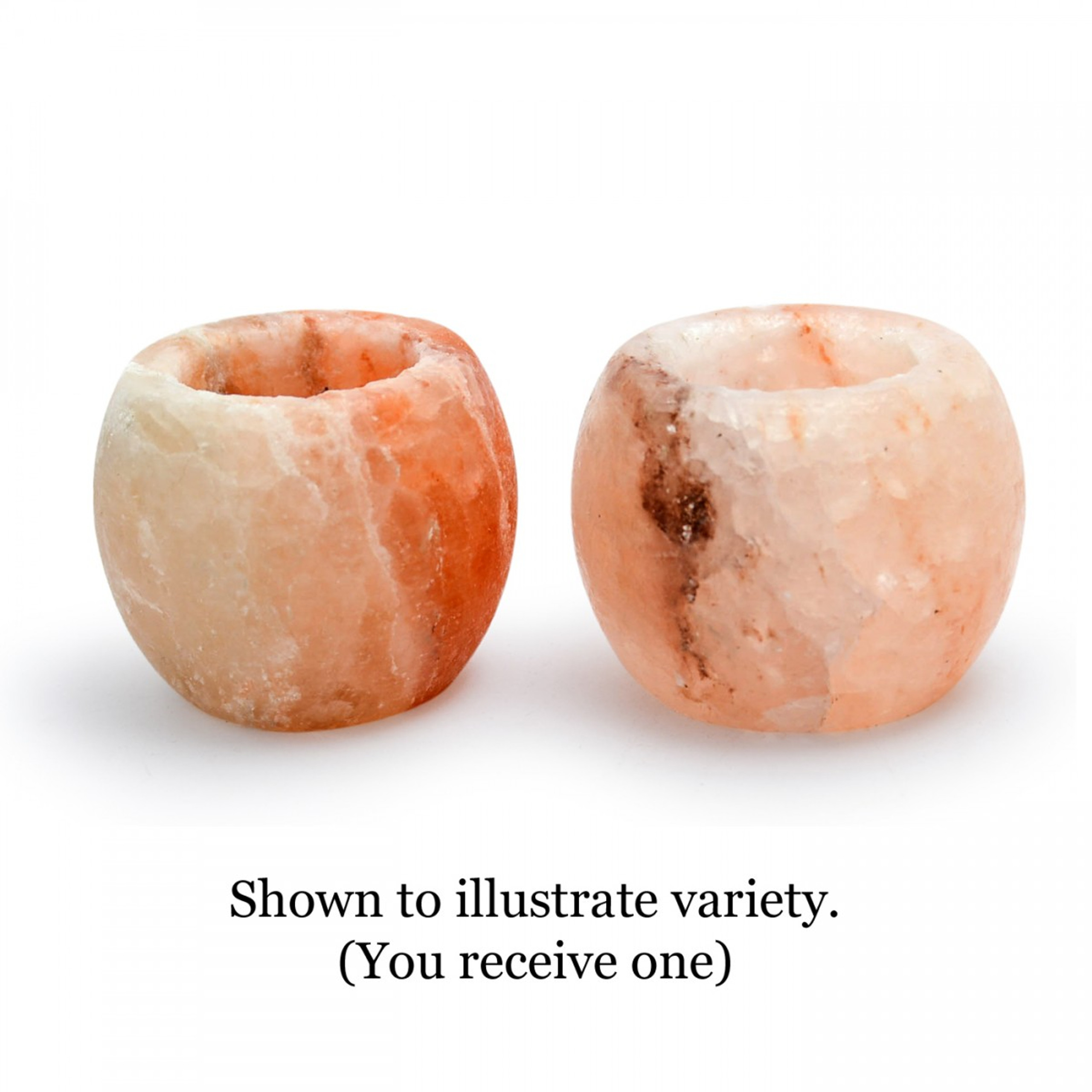 Smooth Himalayan Salt Candle Holder