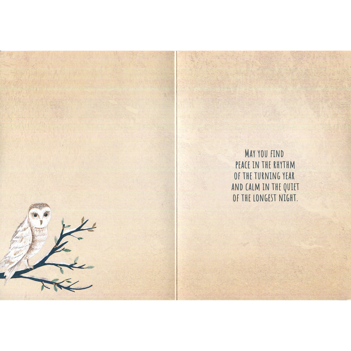 Solstice Owl Greeting Card | Solstice | Holisticshop.co.uk