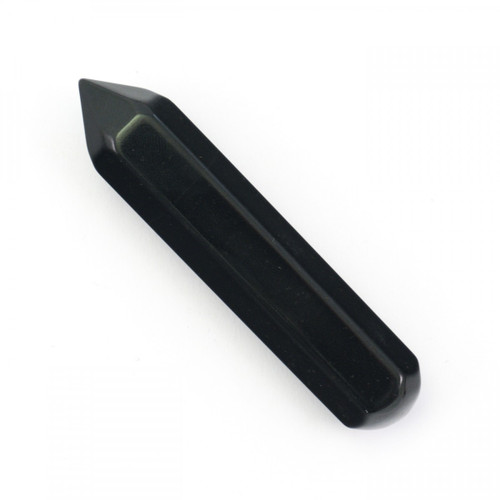 Black Jasper Crystal Massage Wand