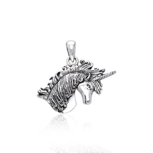 Unicorn Pendant (Sterling Silver)