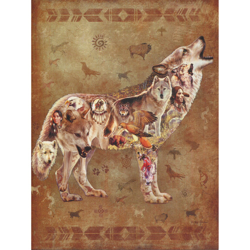 Wolf Greeting Card (Birthday)