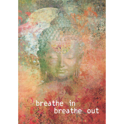 Buddha Breath Greeting Card (Support)