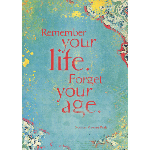 Remember Your Life Greeting Card (Birthday)