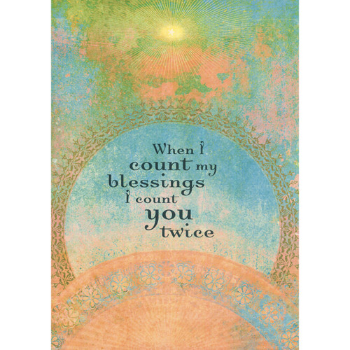 When I Count My Blessings Greeting Card (All Occasions)