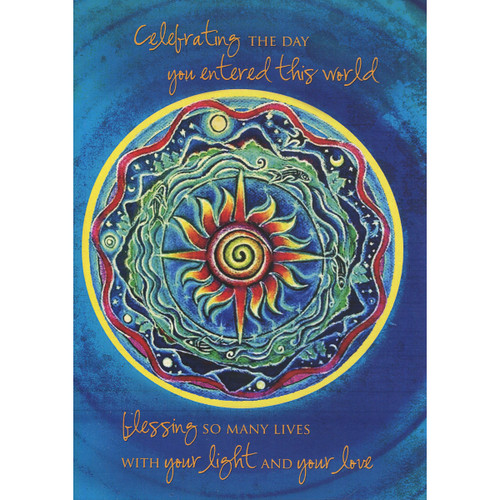 Celebrating The Day Greeting Card (Birthday)