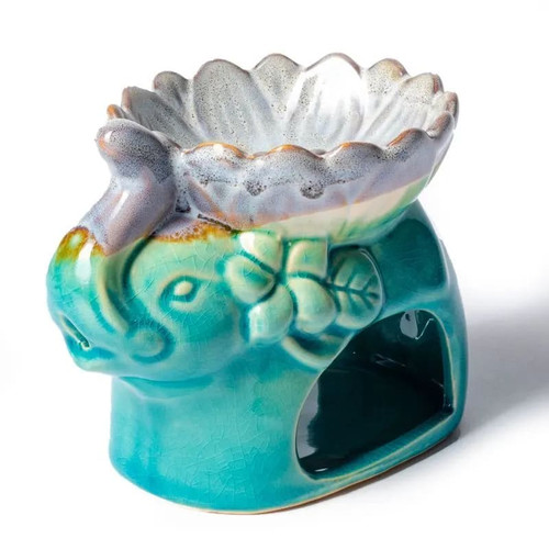 Turquoise Elephant Oil Burner