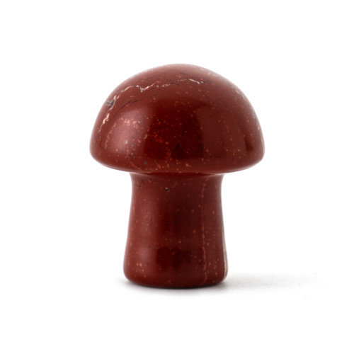 Mini Red Jasper Crystal Mushroom