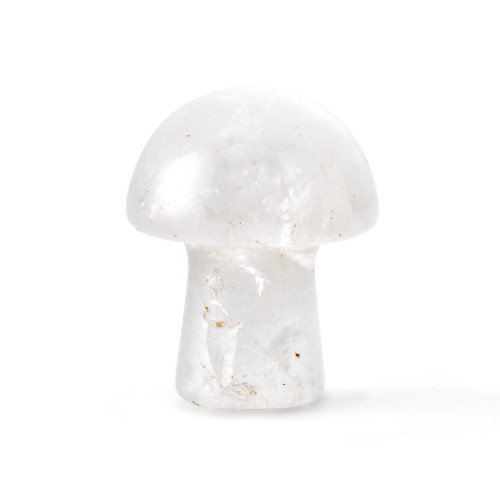 Mini Clear Quartz Crystal Mushroom