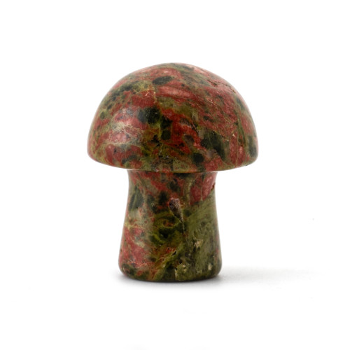 Mini Unakite Crystal Mushroom