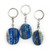 Lapis Lazuli Crystal Keyring