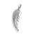 Single Angel Wing Pendant (Sterling Silver)