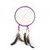 Large Purple Navajo Dream Catcher (7 Inch)