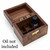 Ornate Wooden Aromatherapy Oil Box (6 oils)