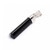 Black Tourmaline Crystal Point Pendant (Sterling Silver Setting)