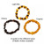 Light Mix Baltic Amber Chip Bracelet