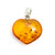 Baltic Amber Heart Pendant