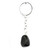 Black Jasper Tumblestone Keyring