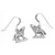 Silver Wolf Earrings / Necklace (Sterling Silver)