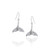 Whale Tail Earrings (Sterling Silver)