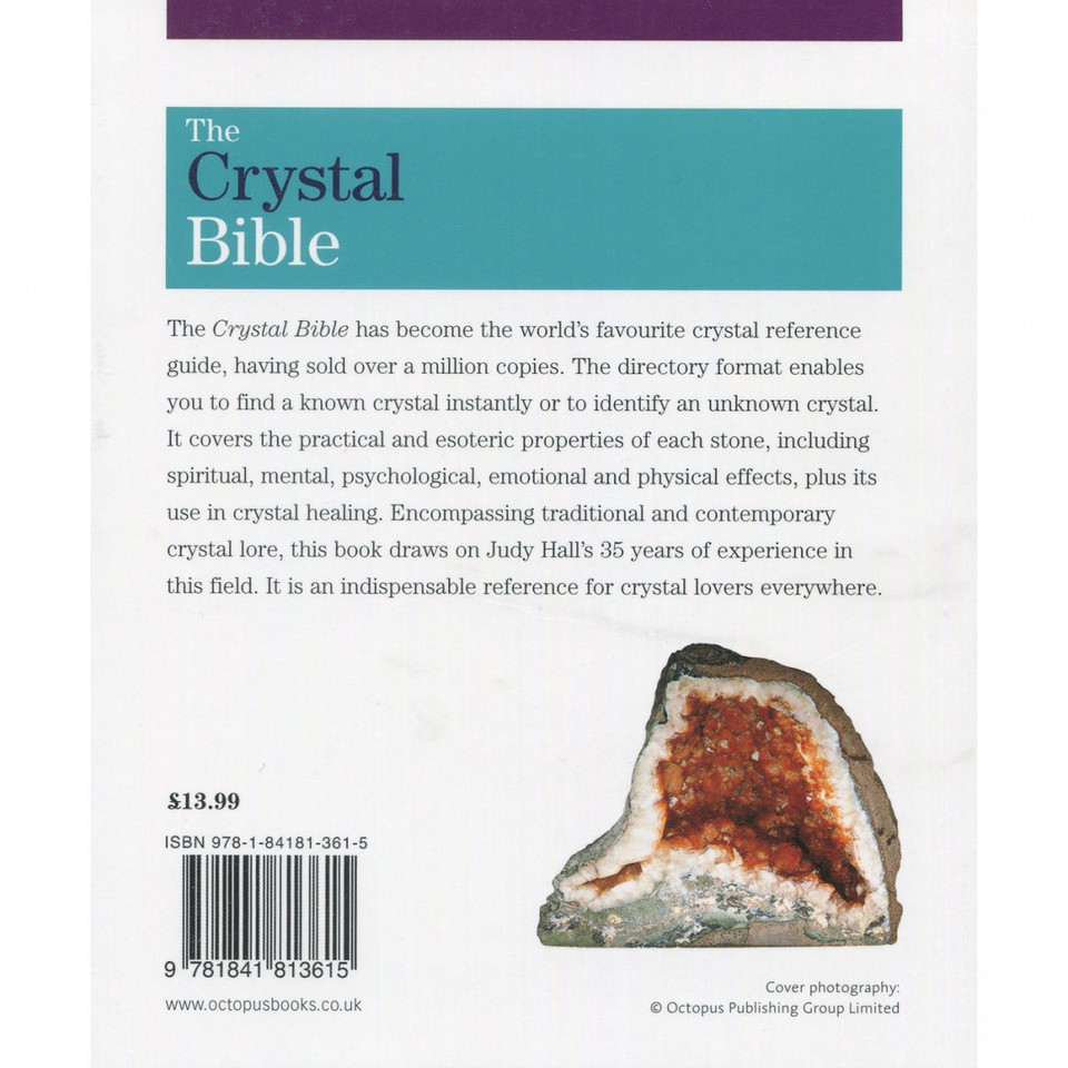 The Crystal Bible Volume 1 Judy Hall Godsfield Bibles