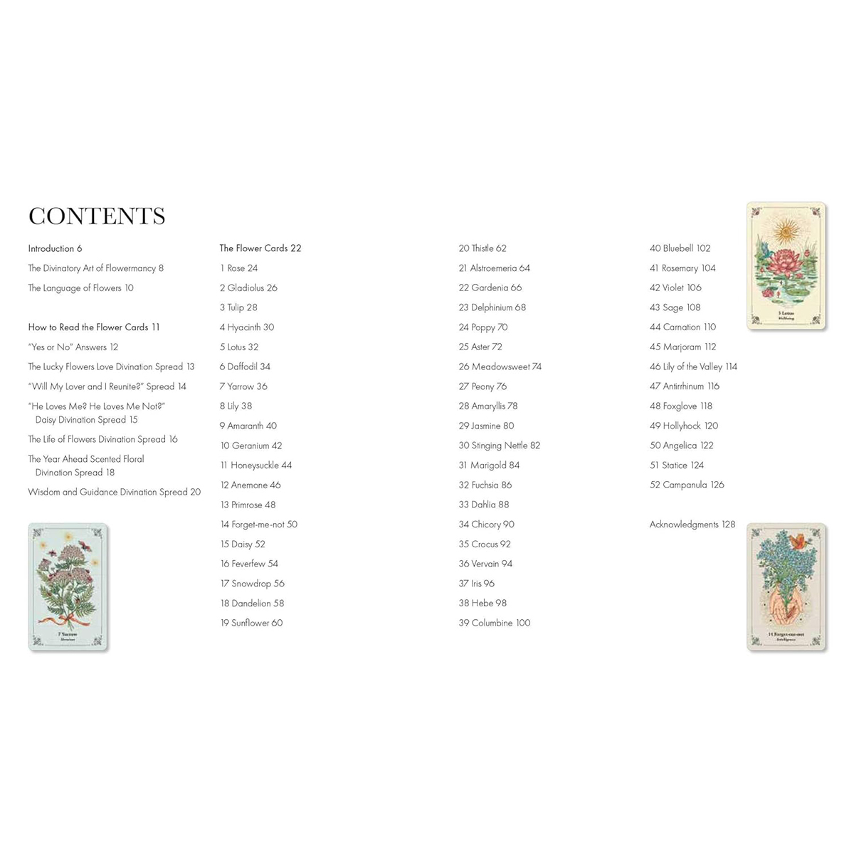 Spirits in Flowers Oracle Deck by Gillian Kemp