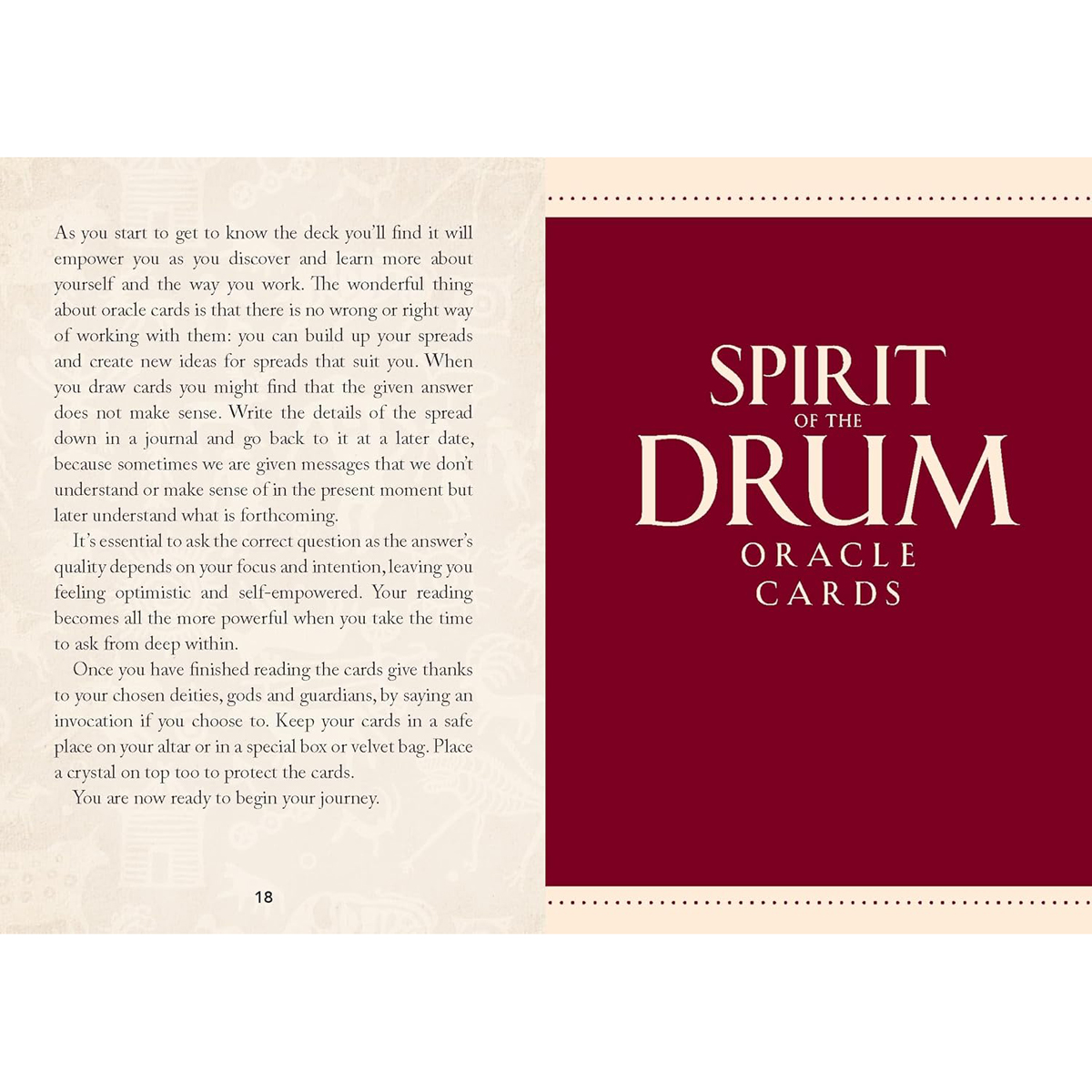 Spirit of the Drum Oracle by Barbara Meiklejohn-Free & Flavia Kate Peters