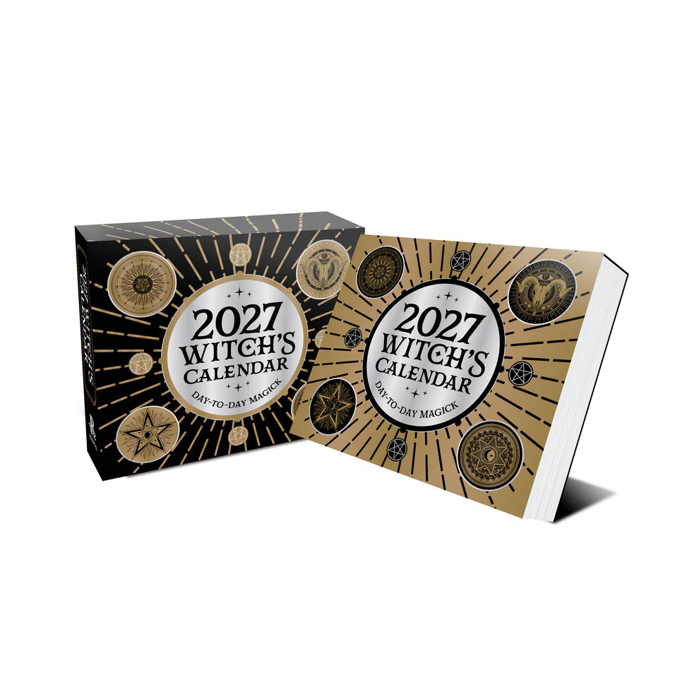 2027 Witch's Day-to-Day Magick Calendar by Flavia Kate Peters