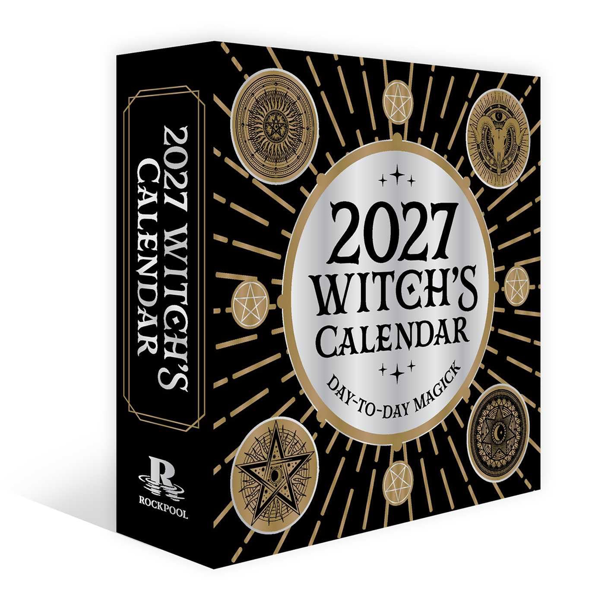 2027 Witch's Day-to-Day Magick Calendar by Flavia Kate Peters