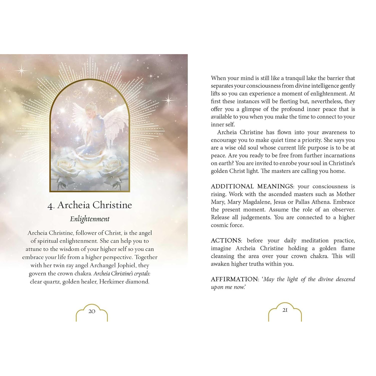 Divine Feminine Archangel Oracle by Claire Stone