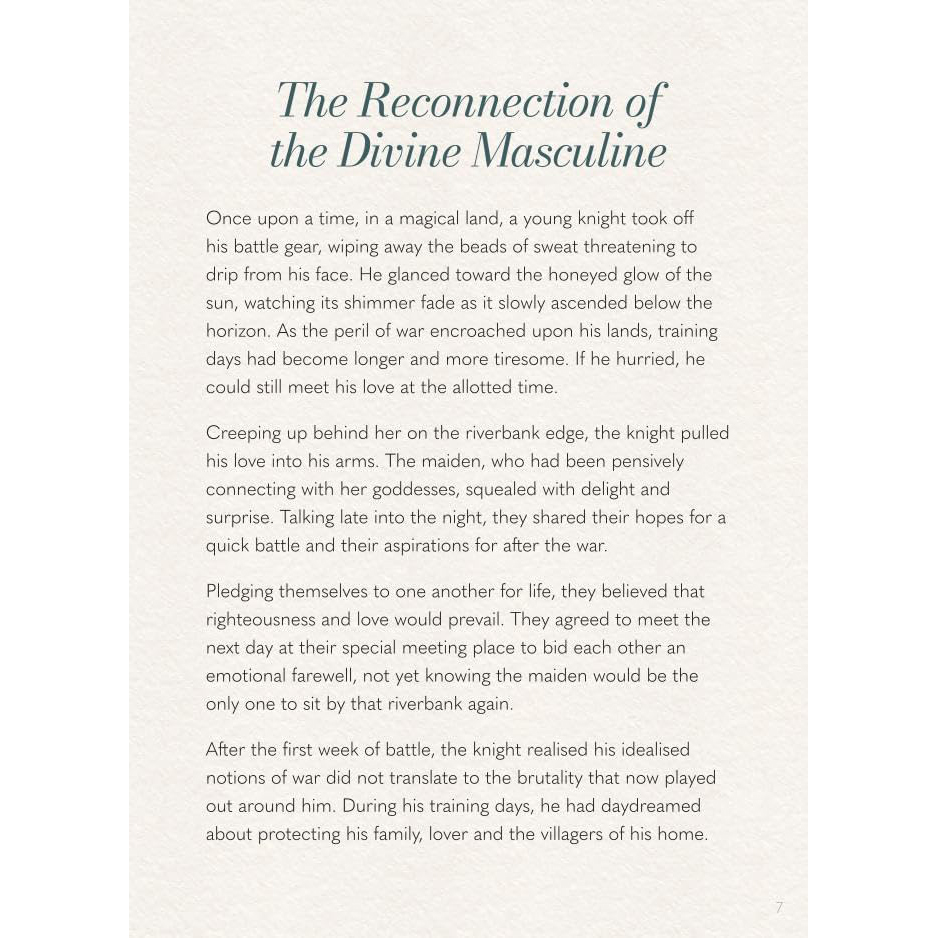 Divine Masculine Healing Oracle by Christabel Jessica