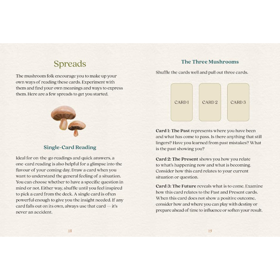 Mushroom Folk Oracle by Sharon McLeod