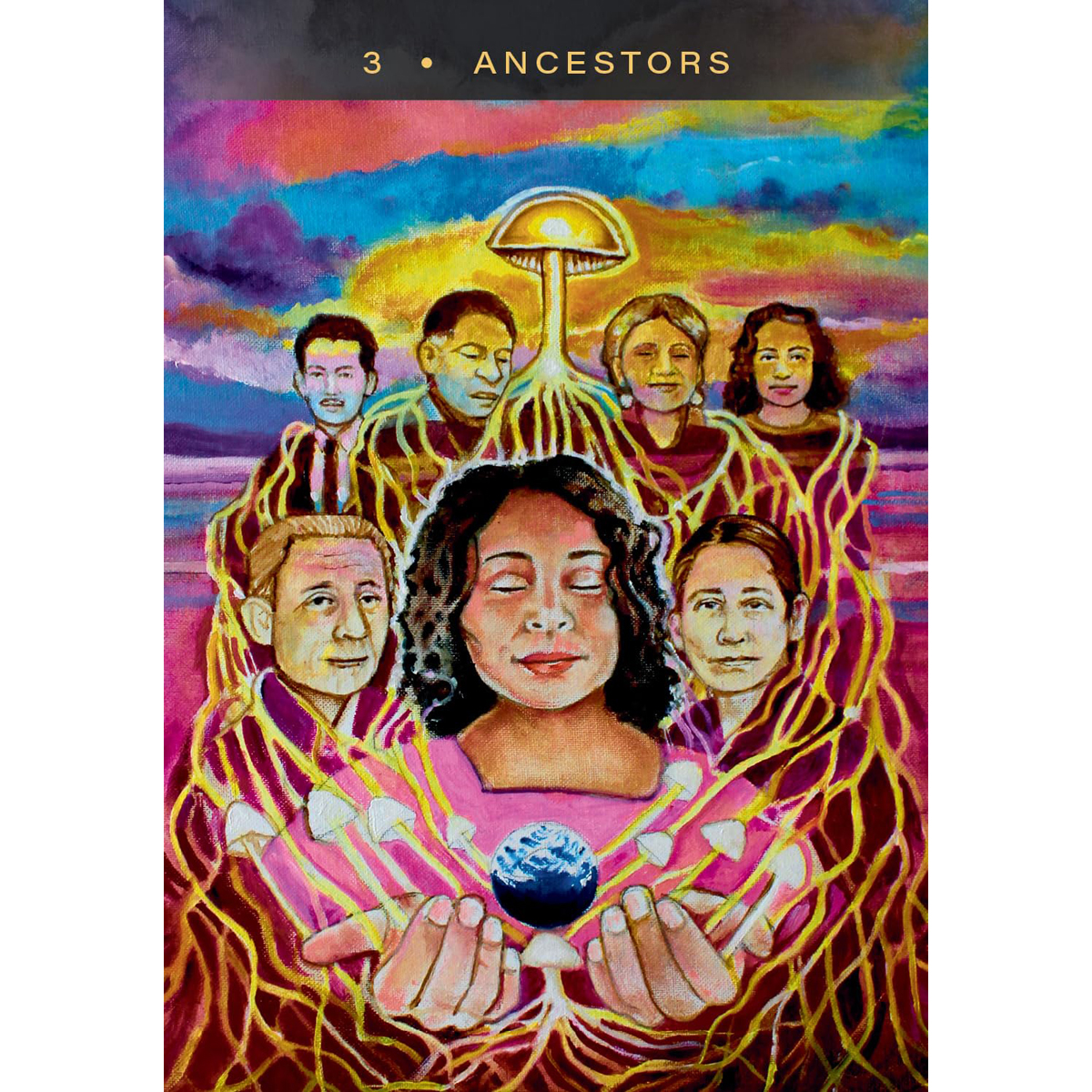 The Sacred Mushroom Oracle by Xóchitl Kusikuy Ashe