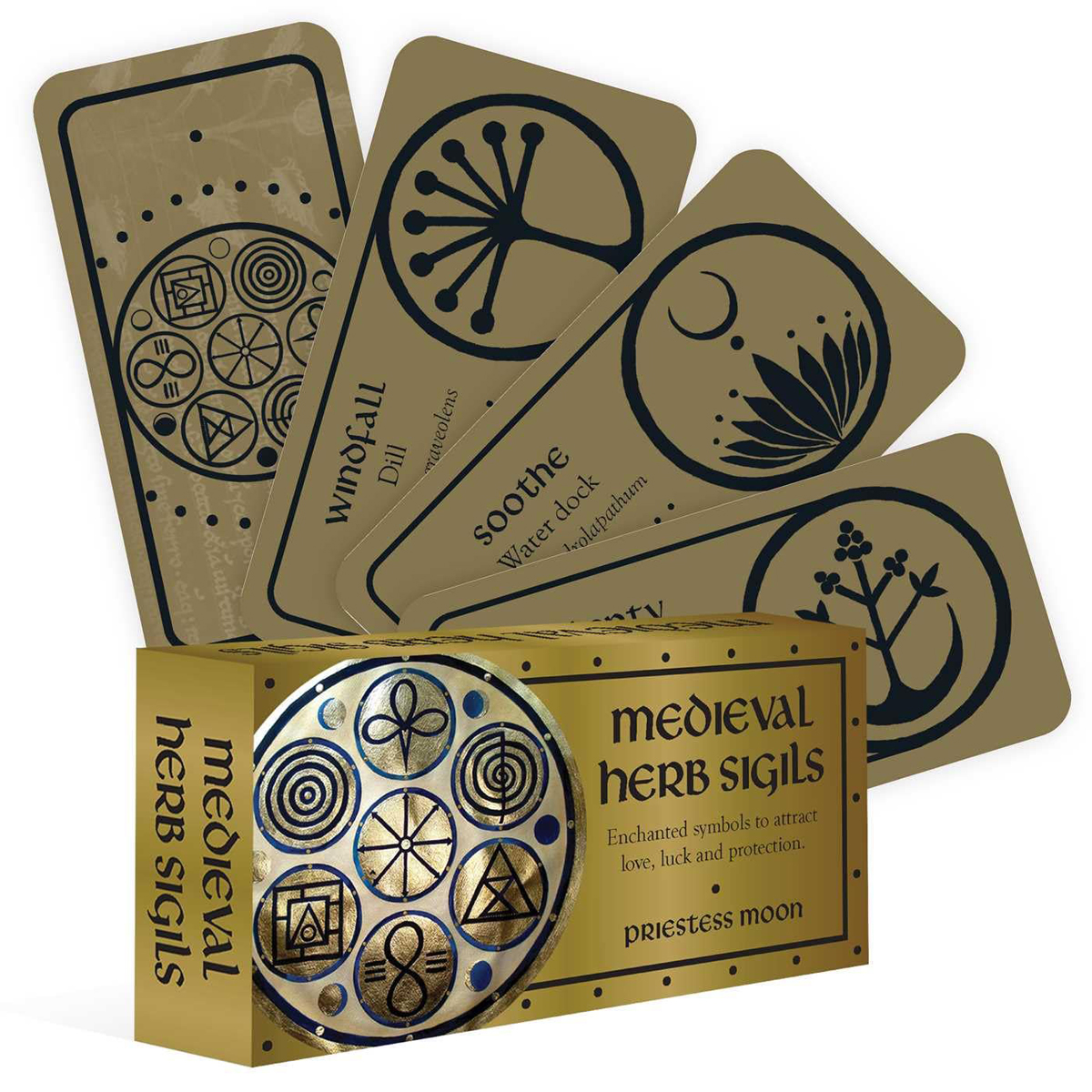 Medieval Herb Sigils Mini Cards by Priestess Moon