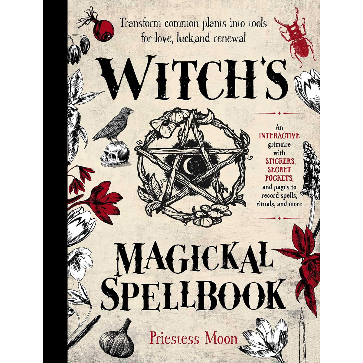Witch's Magickal Spellbook by Priestess Moon
