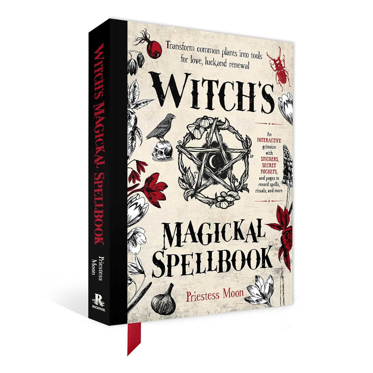 Witch's Magickal Spellbook by Priestess Moon