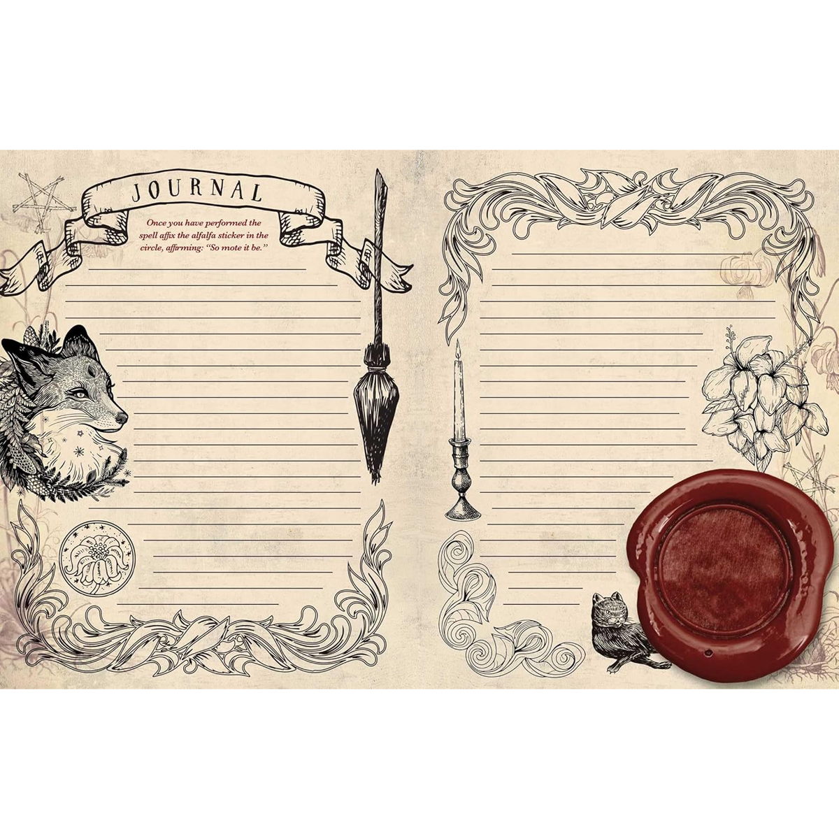 Witch's Magickal Spellbook by Priestess Moon