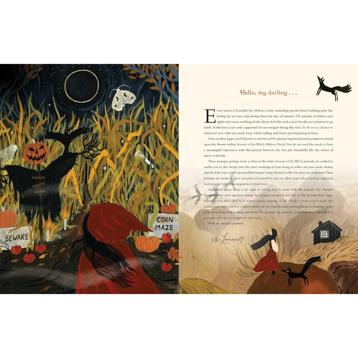 Seasons of the Witch Mabon Journal by Lorriane Anderson