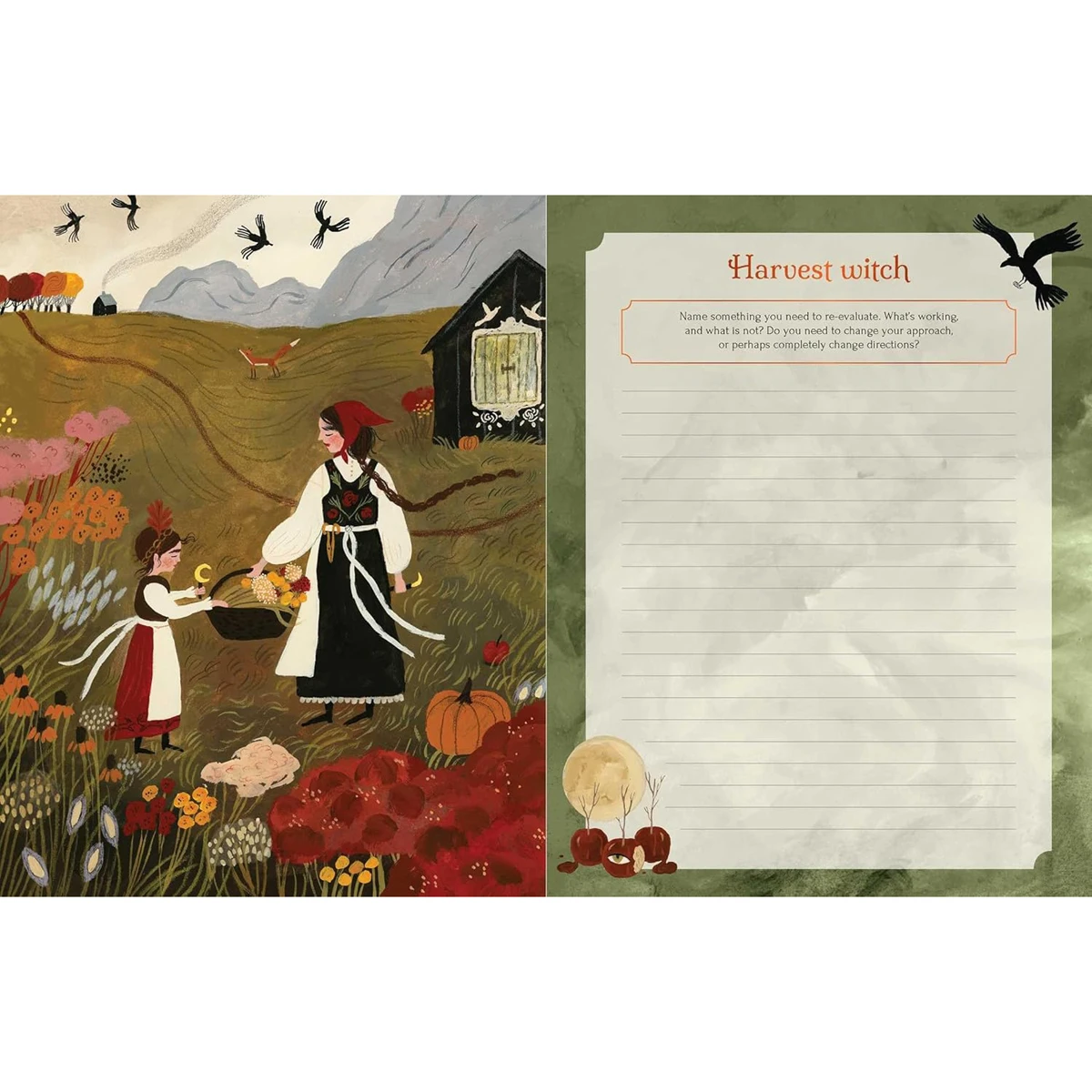 Seasons of the Witch Mabon Journal by Lorriane Anderson