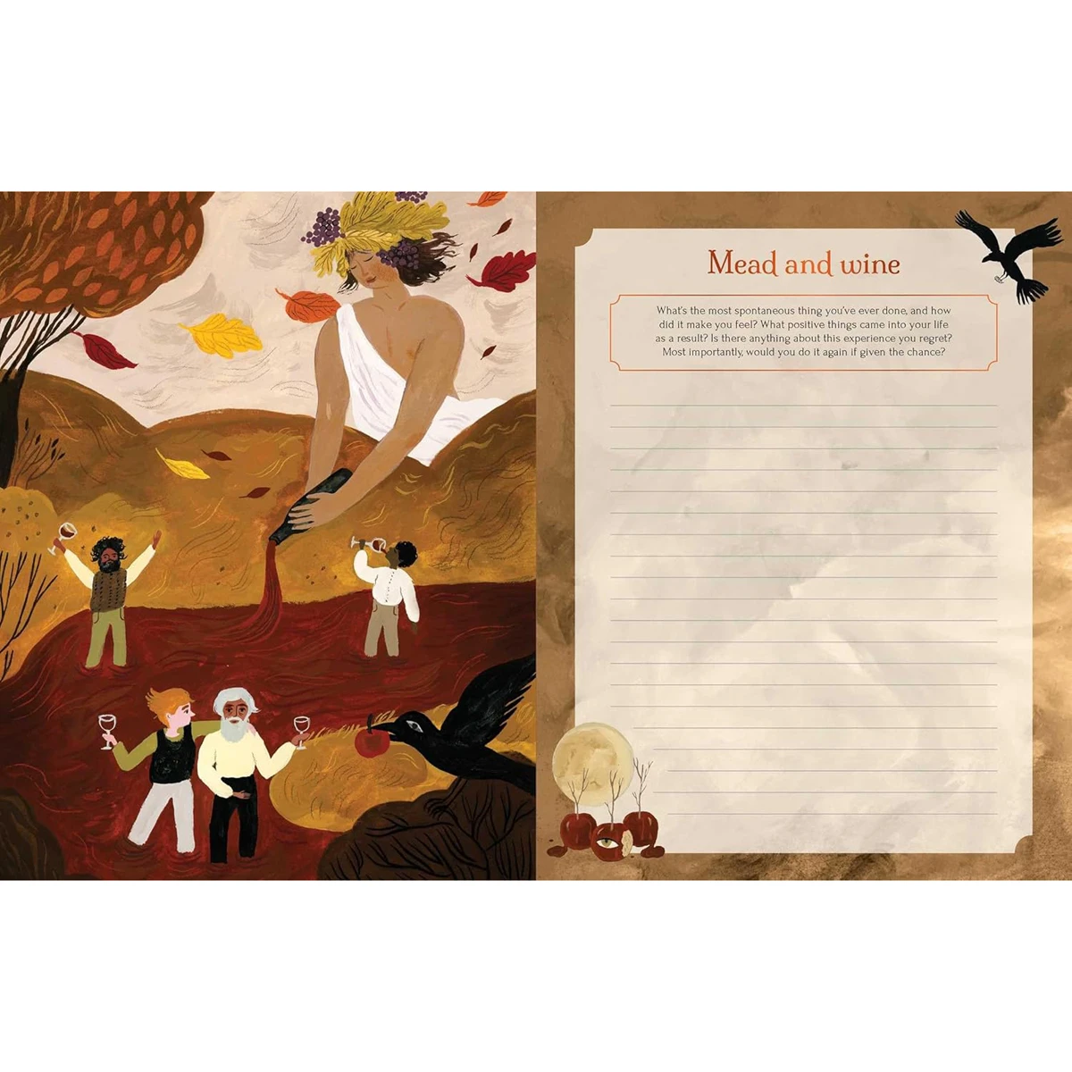 Seasons of the Witch Mabon Journal by Lorriane Anderson