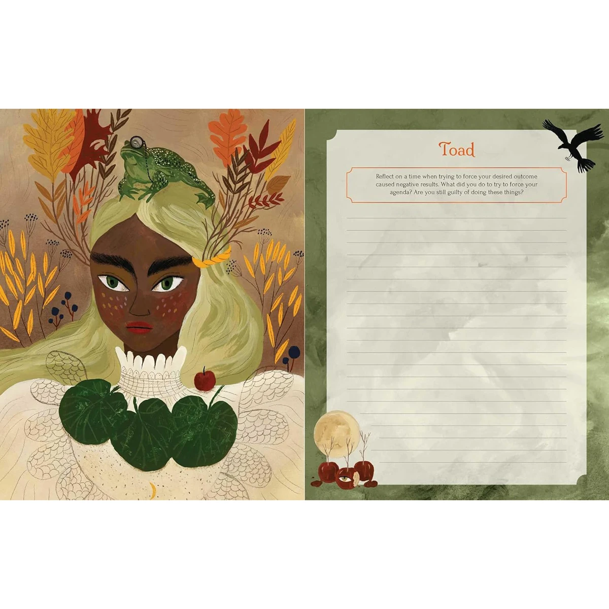 Seasons of the Witch Mabon Journal by Lorriane Anderson