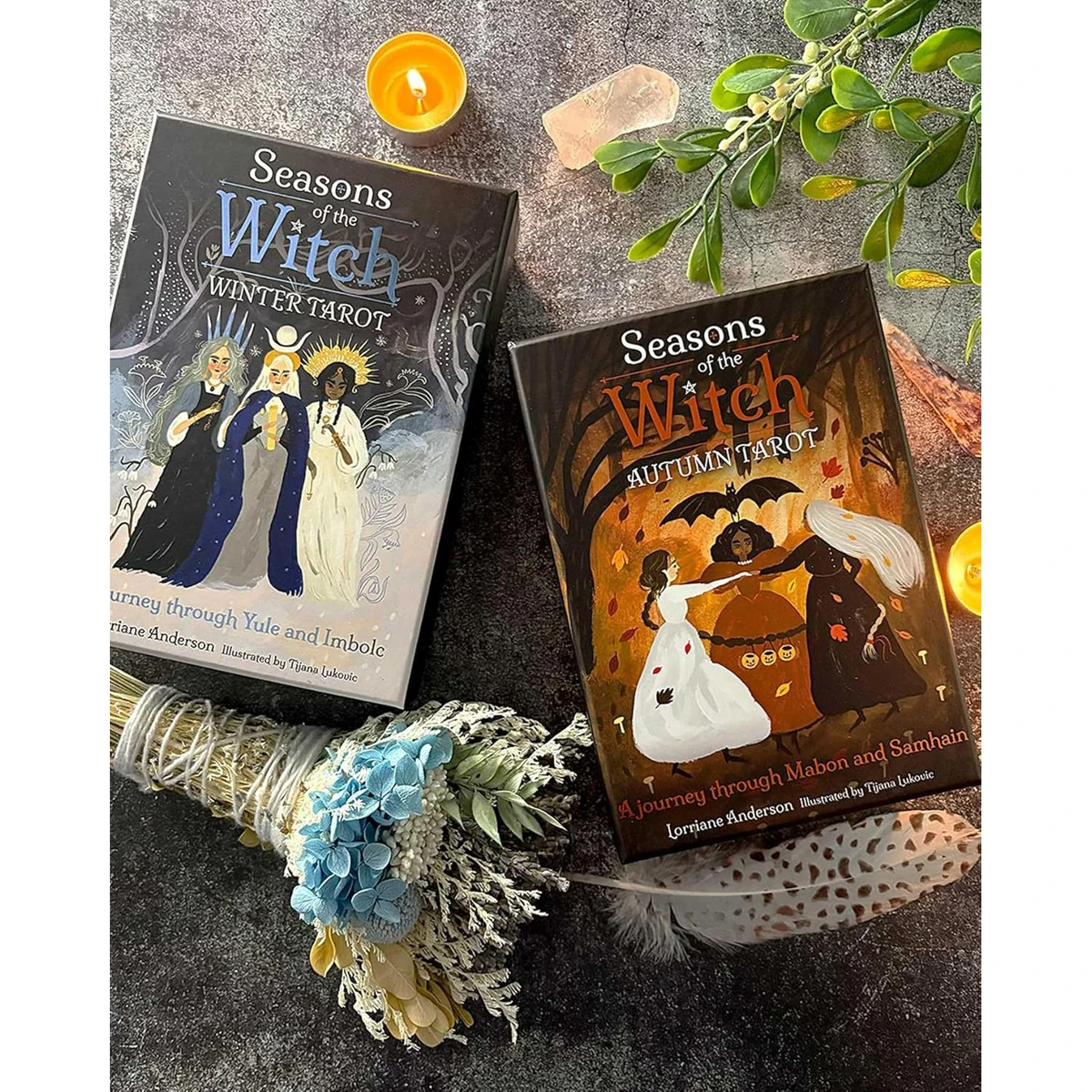 Seasons of the Witch - Autumn Tarot by Lorriane Anderson