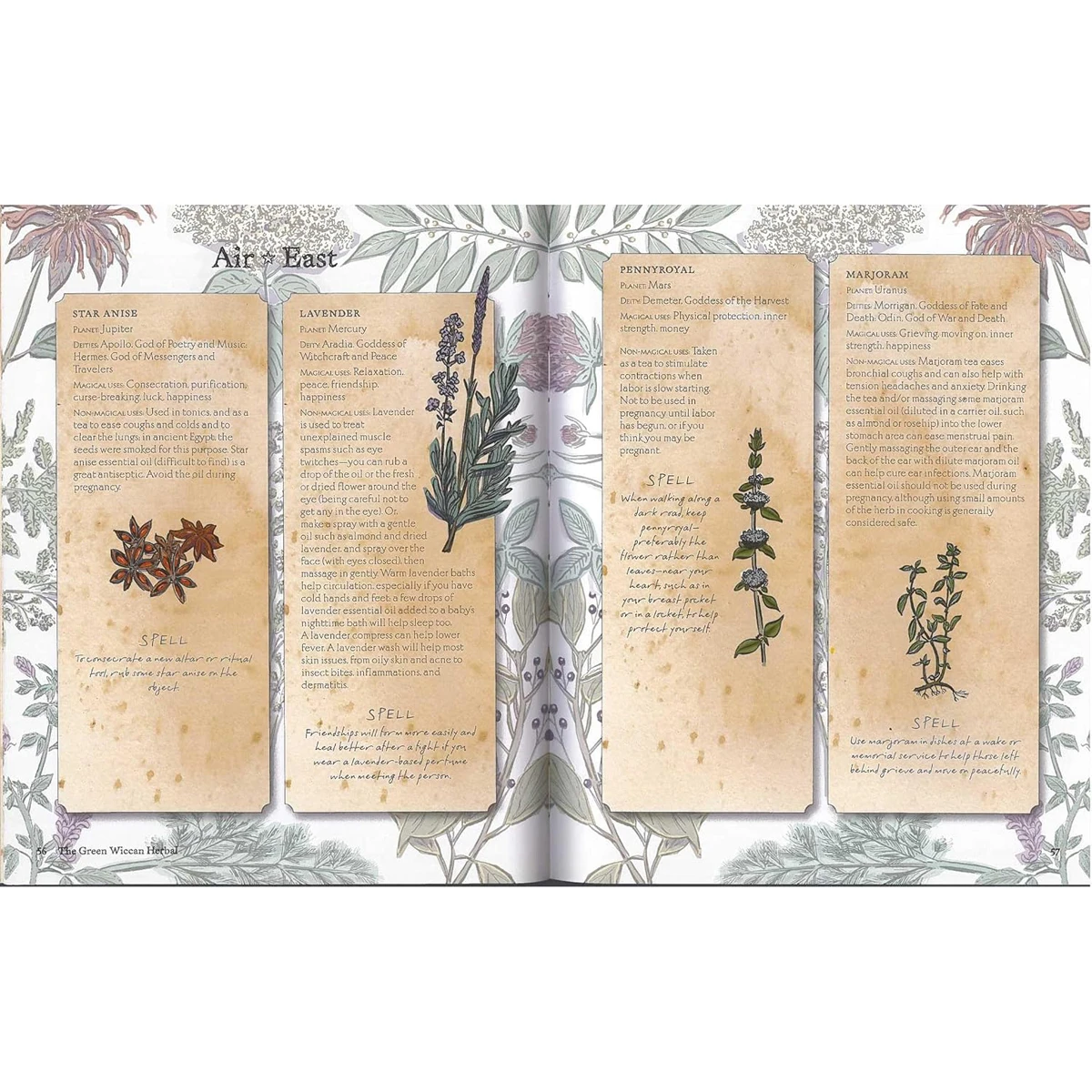 The Green Wiccan Book of Herbs by Silja