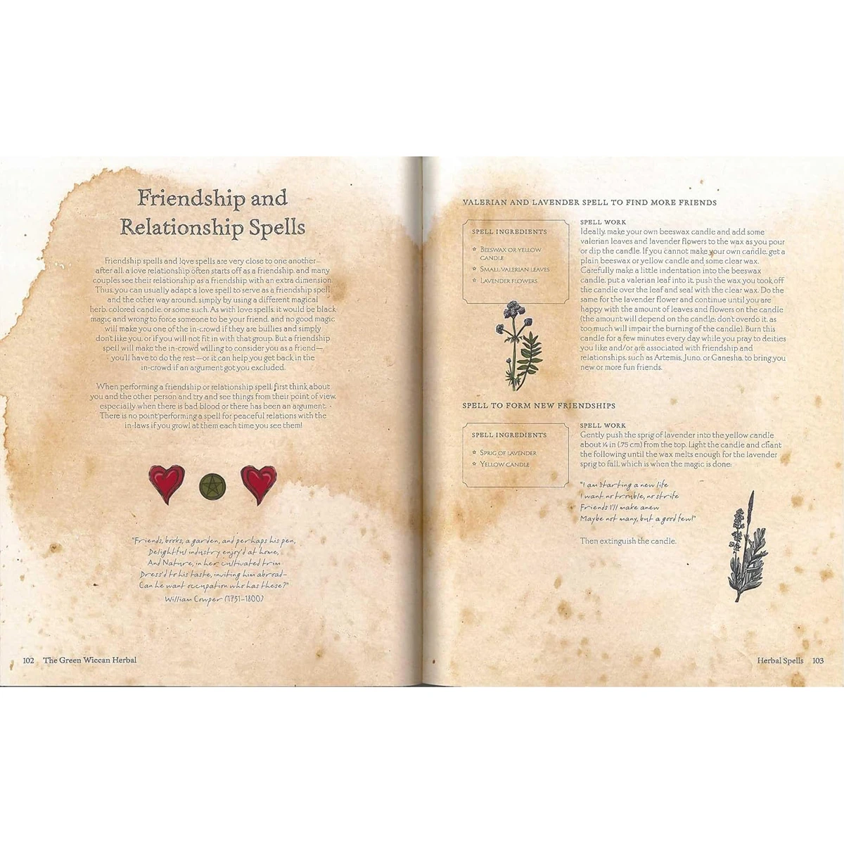 The Green Wiccan Book of Herbs by Silja