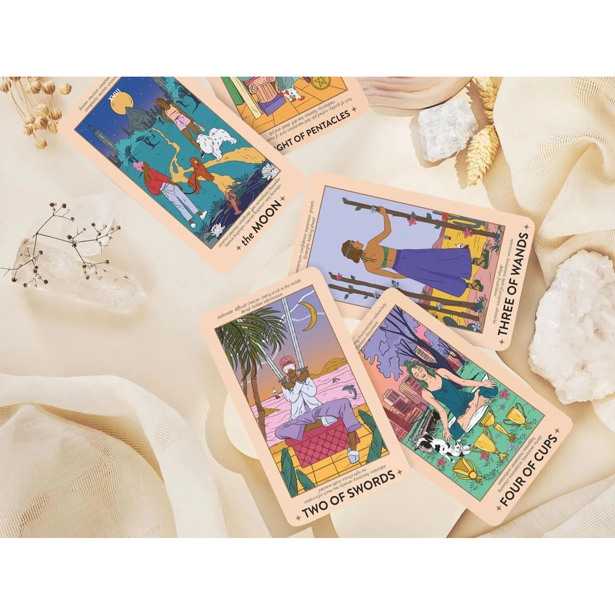 Wyspell Neoteric Feminine Tarot (Keyword Edition)