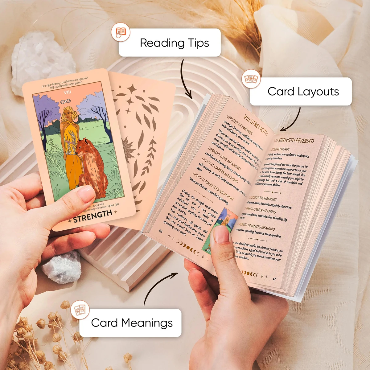 Wyspell Neoteric Feminine Tarot (Keyword Edition)