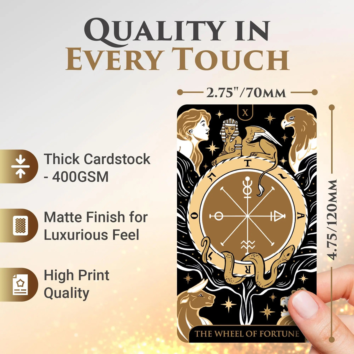 Wyspell Starlight Tarot (Gold Edition)