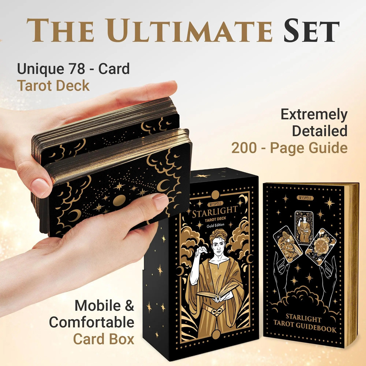 Wyspell Starlight Tarot (Gold Edition)