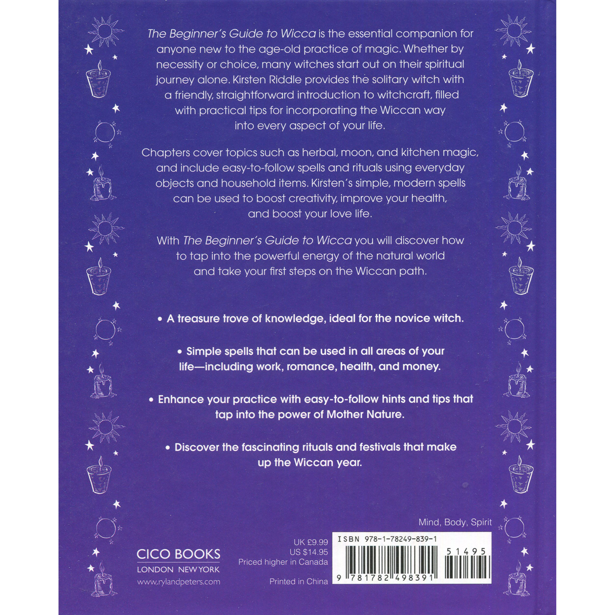 The Beginner's Guide to Wicca by Kirsten Riddle