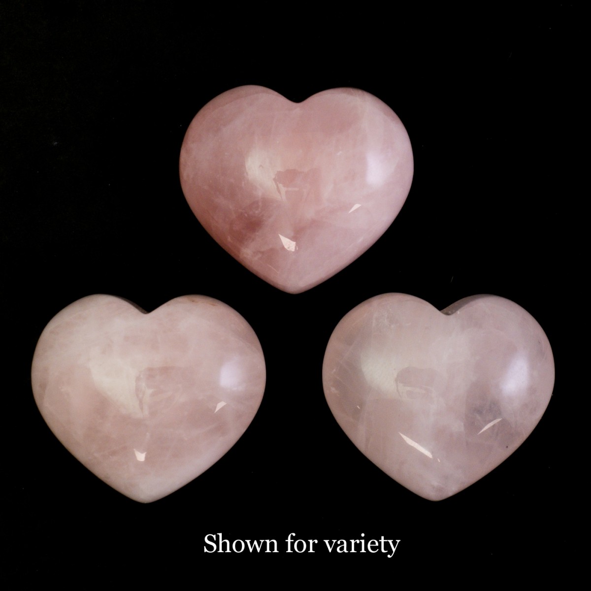 Rose Quartz Crystal Heart