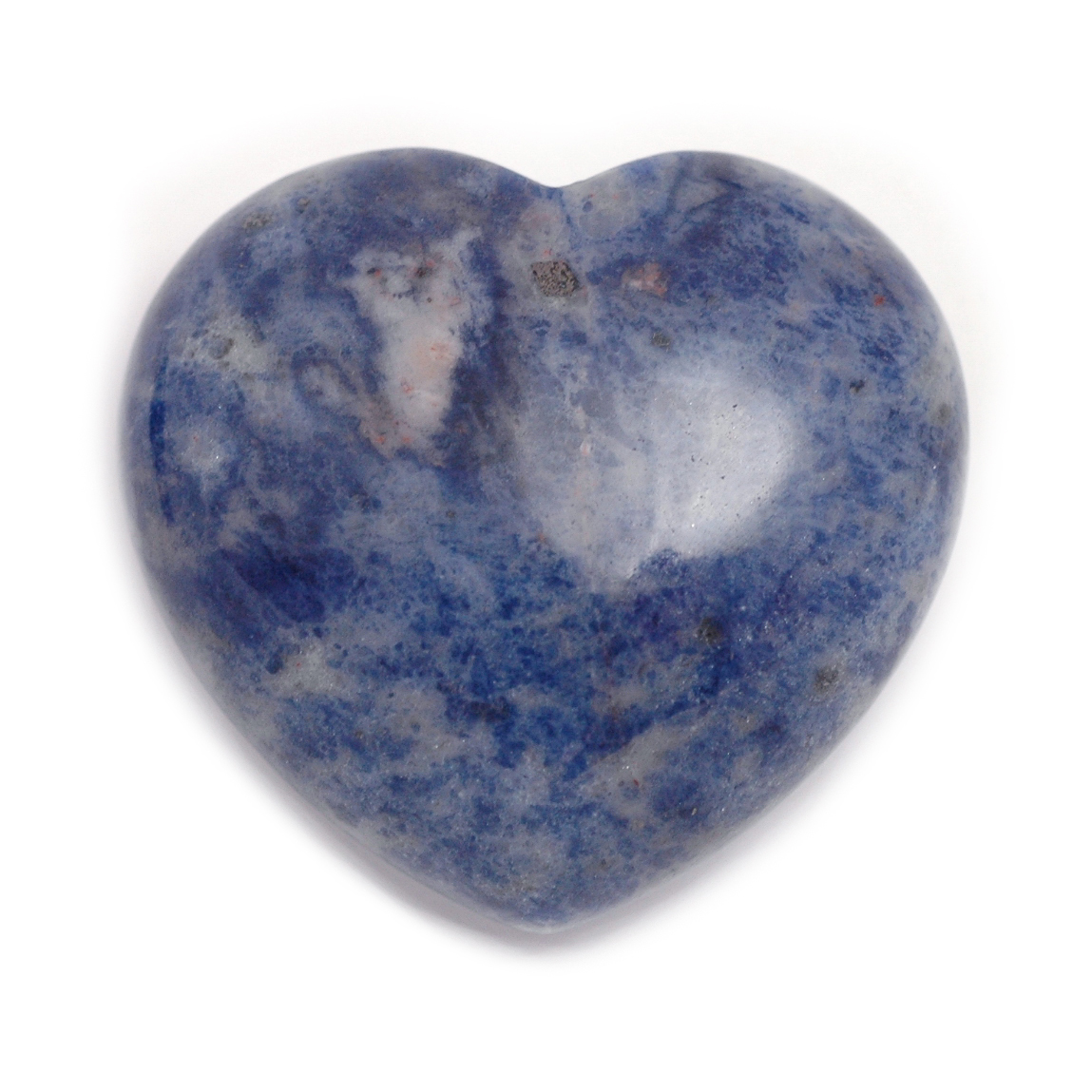 Sodalite Crystal Heart